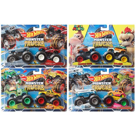 Hot wheels monster trucks 2023 - Mattel. 1:64 or 1/64 scale. This case is a brand new Factory sealed case of the newest hot wheels monster trucks cases. There are multiple …